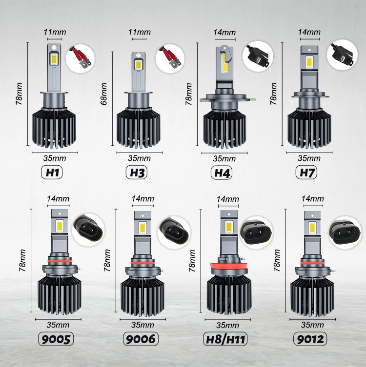 Auto Lighting System 3570 Chips Others Car Light Accessories H1