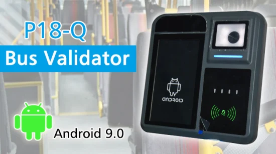 Android 9.0 7-Zoll-Touchscreen-NFC-Kartenleser Verkehrsrechnungs-Busprüfgerät mit POS-Systemen P18-Q